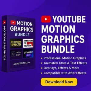 Professional YouTube Motion Graphics Download